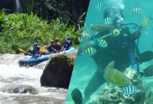 rafting + diving experience